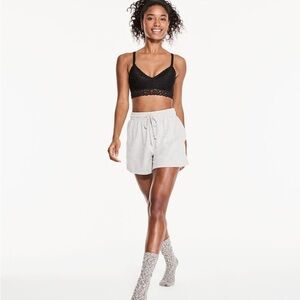 NWT! AÉROPOSTALE Aero Dwntme Floral Lace Bralette Black Fox Women XL‎ Boho
